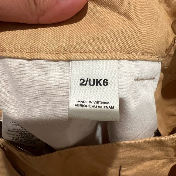 UO BDG Grandpa Twill Mid Rise Trouser Pant wide legs j2k 2 J - Picture 7 of 10